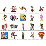20 Looney Tunes Embroidery Designs Collection 02